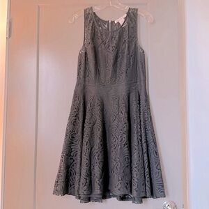 American rag lace black dress